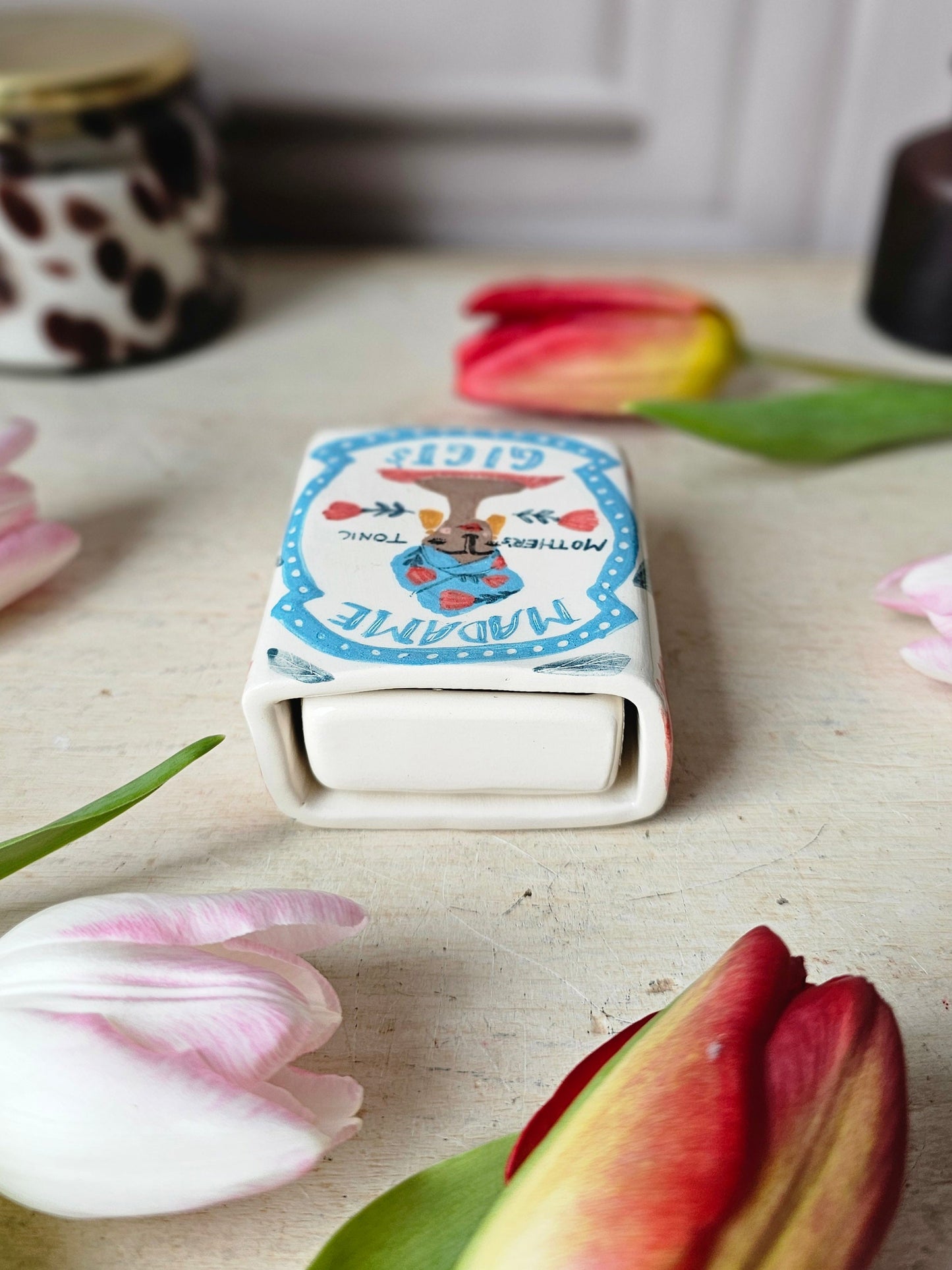 Made to order: Madame Gigi's small ceramic large matchbox